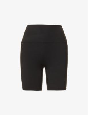 Ultimate Crop high-rise stretch-woven bike shorts by ADANOLA