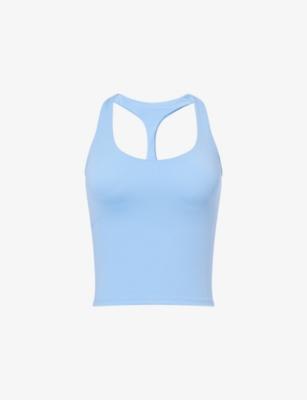 Ultimate Skinny Racer Back Stretch-Jersey Top by ADANOLA