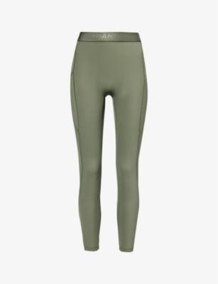 Ultimate stretch recycled-polyester leggings by ADANOLA