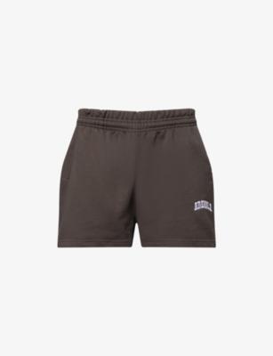 Varsity Drawstring Cotton-Jersey Shorts by ADANOLA