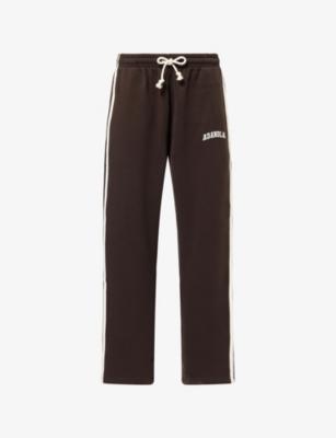 Varsity Loose-Fit Cotton-Blend Jogging Bottoms by ADANOLA