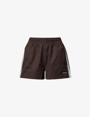 Woven Tape-Trim Woven Shorts by ADANOLA