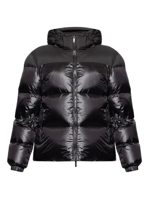 logo-patch padded jacket by ADD