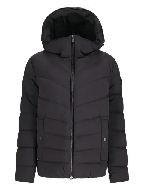 quilted hoodied jacket by ADD