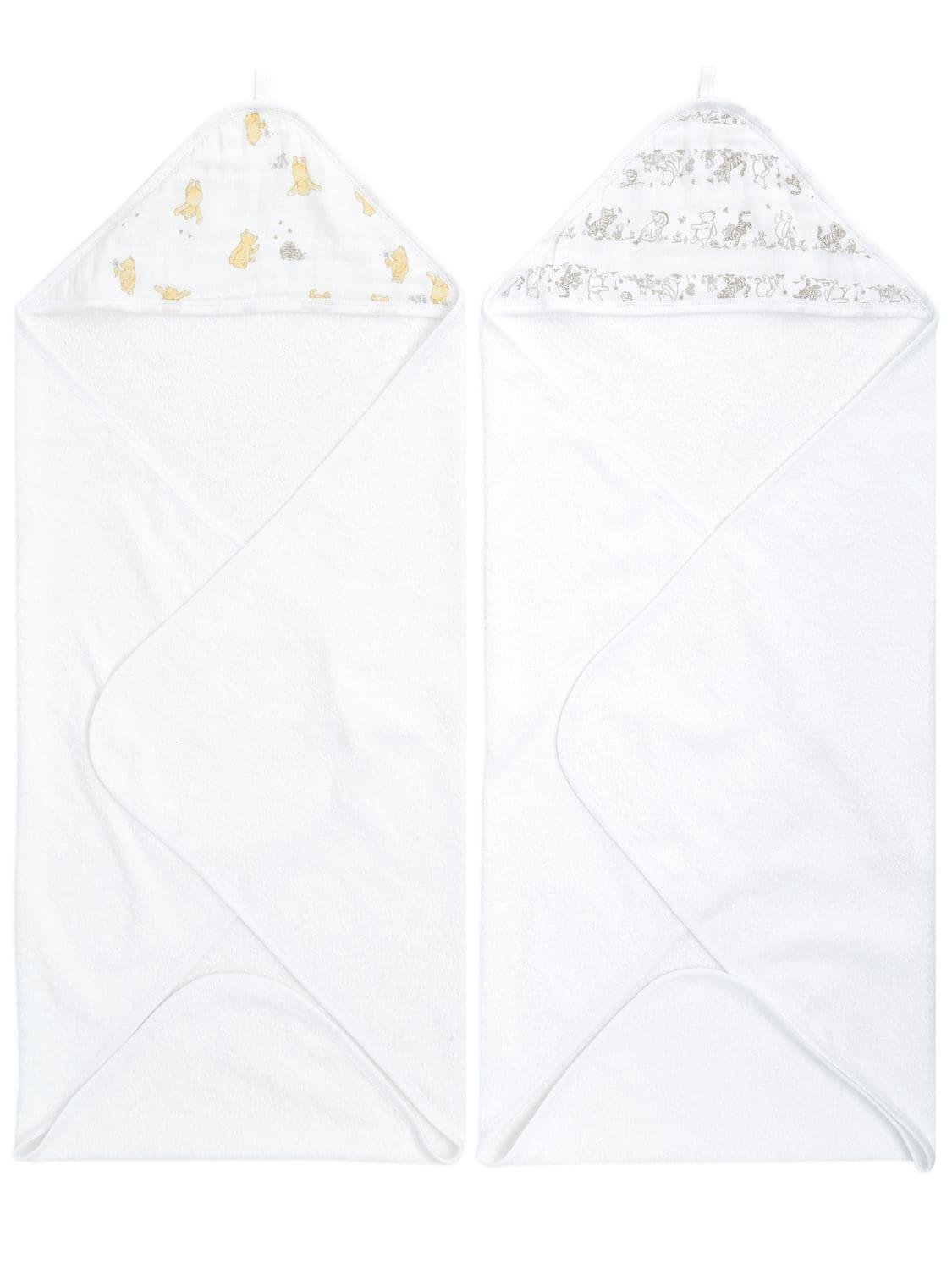 Winne & Friends Hooded Cotton Towels by ADEN + ANAIS