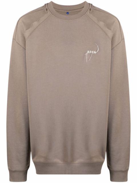 Kaput logo-embroidered sweatshirt by ADER ERROR