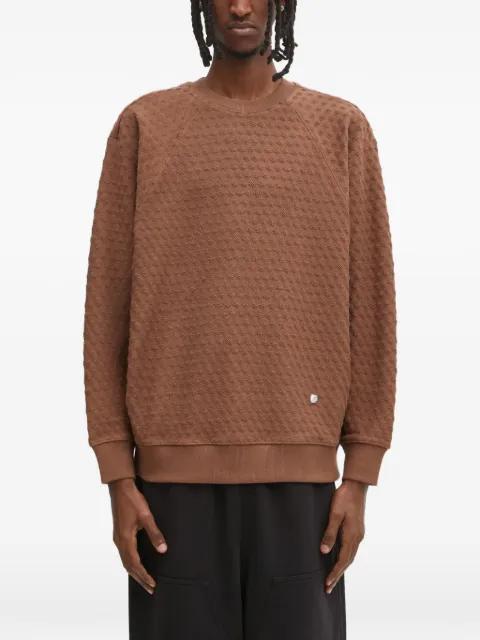 Meadow textured raglan sweatshirt by ADER ERROR