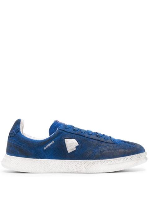 Raff logo-embroidered suede sneakers by ADER ERROR
