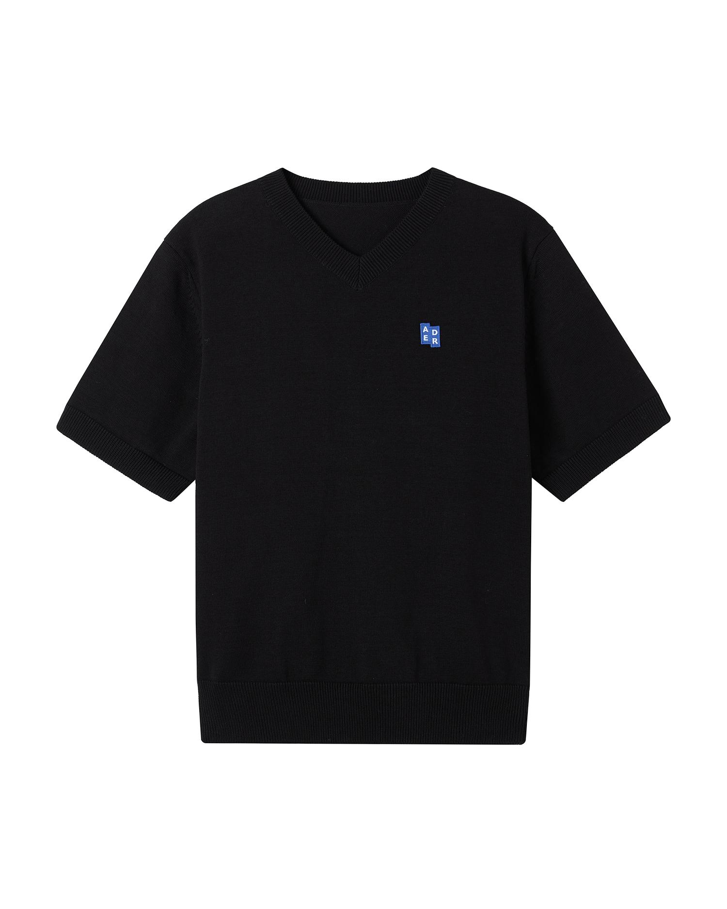 Significant tag half sleeve knit 02 by ADER ERROR