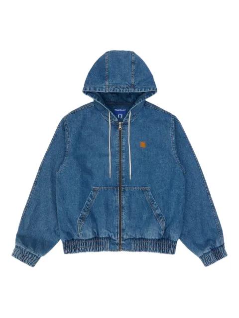 hoodied denim jacket by ADER ERROR