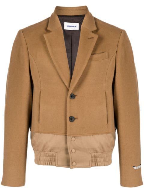 layered-effect single-breasted blazer by ADER ERROR
