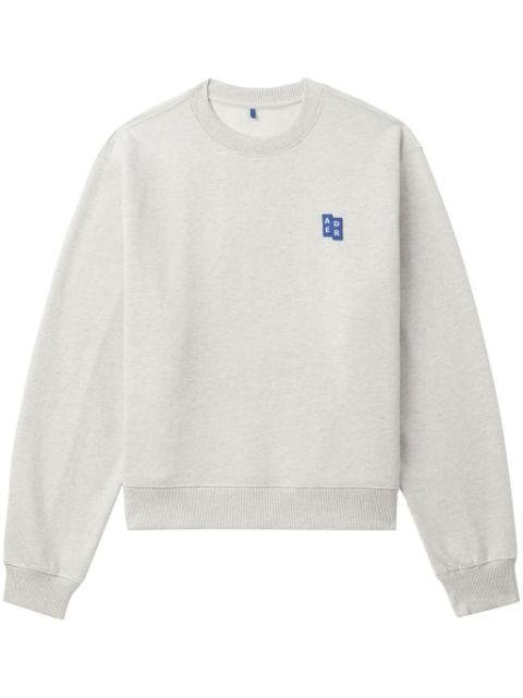 logo-appliqué sweatshirt by ADER ERROR