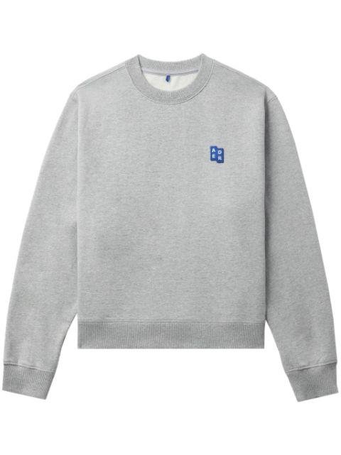 logo-appliqué sweatshirt by ADER ERROR