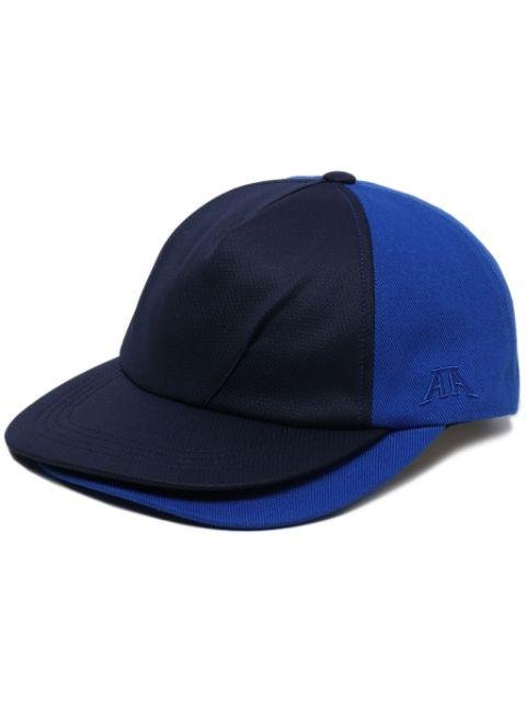 logo-embroidered two-tone cap by ADER ERROR