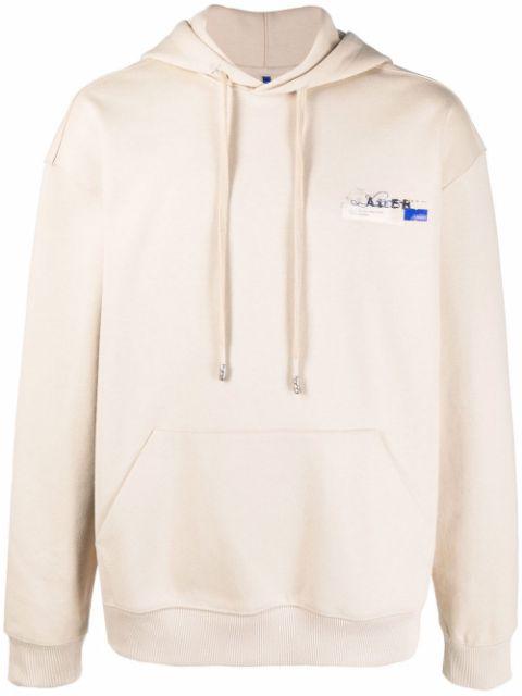logo-print hoodie by ADER ERROR
