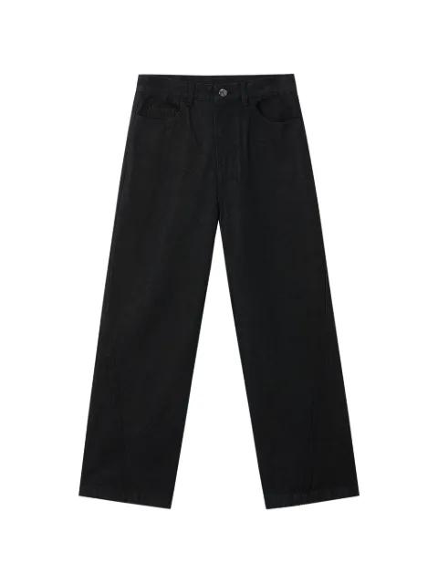 patch-detail straight jeans by ADER ERROR