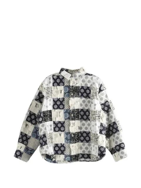 patchwork fringed shirt by ADER ERROR