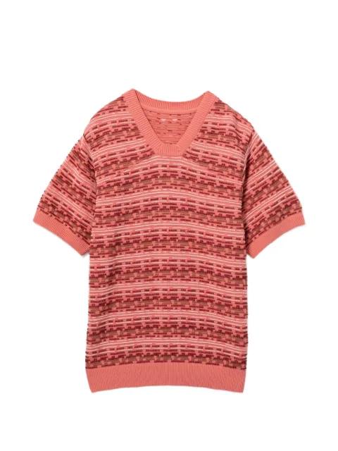 patterned short-sleeves top by ADER ERROR