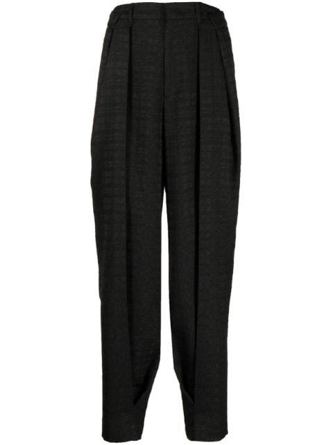 pleated jacquard tailored trousers by ADER ERROR