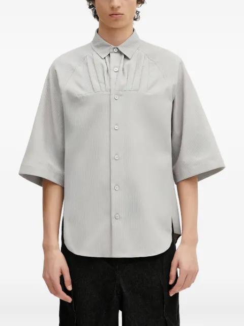 pleated short-sleeve shirt by ADER ERROR