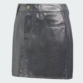 3 STRIPES SKIRT DENIM by ADIDAS