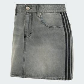 3-Stripes Skirt Denim by ADIDAS