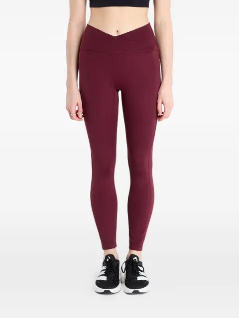 3-Stripes cross-waist leggings by ADIDAS