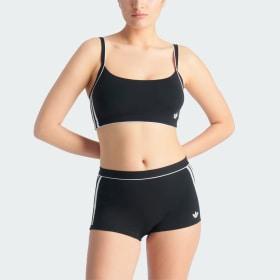 ADICOLOR COMFORT FLEX COTTON SCOOPED BRALETTE UNDERWEAR by ADIDAS