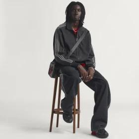 ADICOLOR DENIM FIREBIRD TRACK TOP by ADIDAS