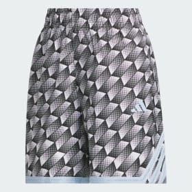 ADIDAS CRAZY LITE KALEIDOSCOPE AOP SHORTS by ADIDAS
