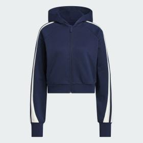 ADIDAS CROP HOODY by ADIDAS