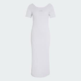 ADIDAS KIT SMALL LOGO RIB DRESS by ADIDAS
