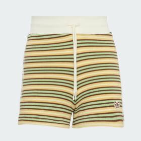 ADIDAS ORIGINALS SUMMER GLOW STRIPED BOOTY SHORTS by ADIDAS