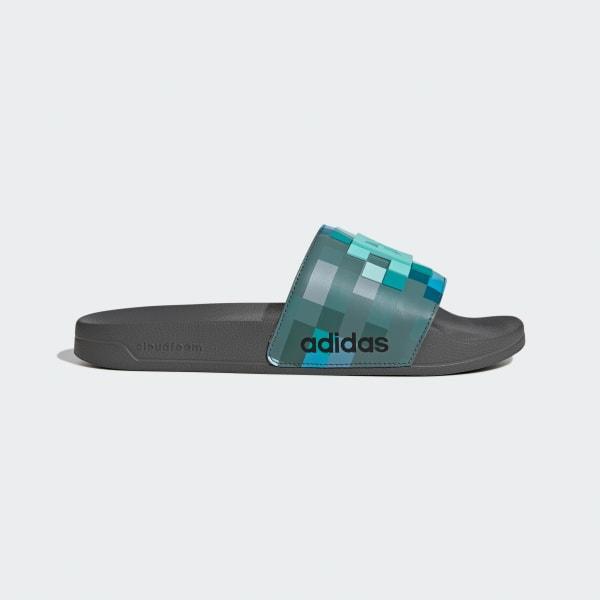 ADILETTE SHOWER MINECRAFT SLIDES by ADIDAS