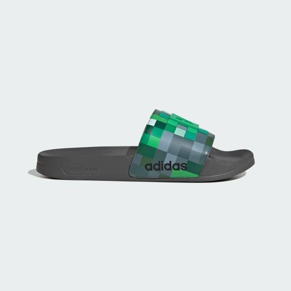 ADILETTE SHOWER MINECRAFT SLIDES by ADIDAS