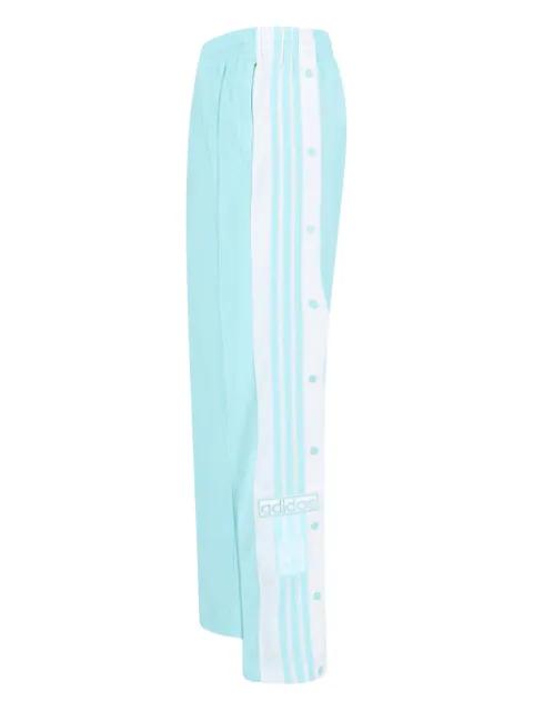 Adibreak press stud-fastening stripe trousers by ADIDAS