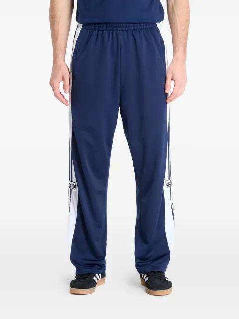 Adibreak side-stripe press-stud track pants by ADIDAS