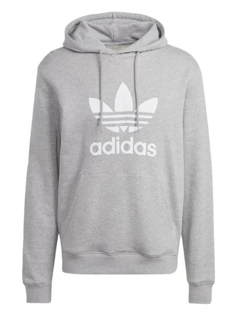Adicolor Classics "Medium Grey Heather" hoodie by ADIDAS