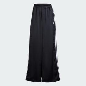 Adicolor Satin Wide Leg Track Pants by ADIDAS