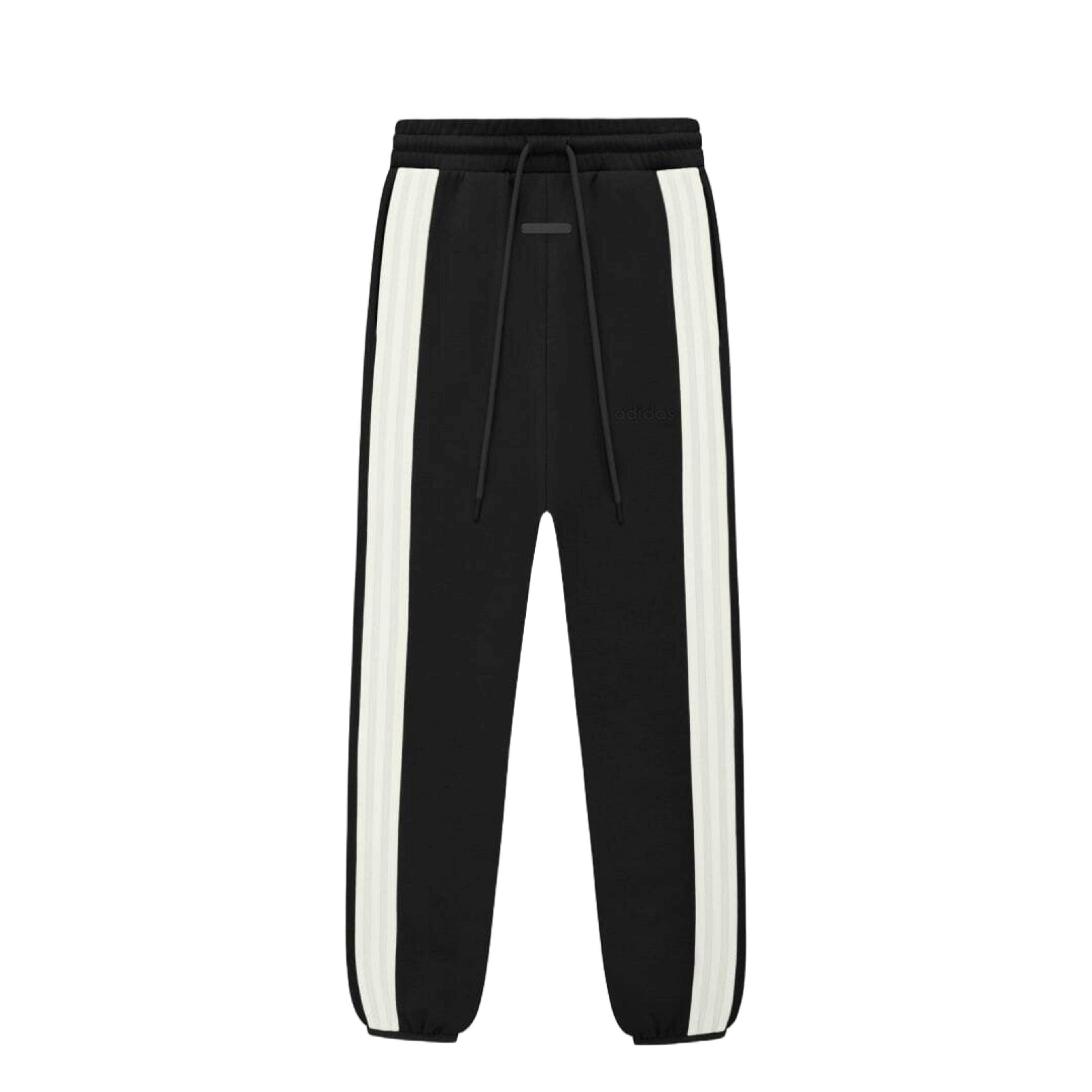 Adidas - Fear Of God Athletics Heather Fleece Sweatpants - (Black / Creawhite) SS24 IS8762 by ADIDAS