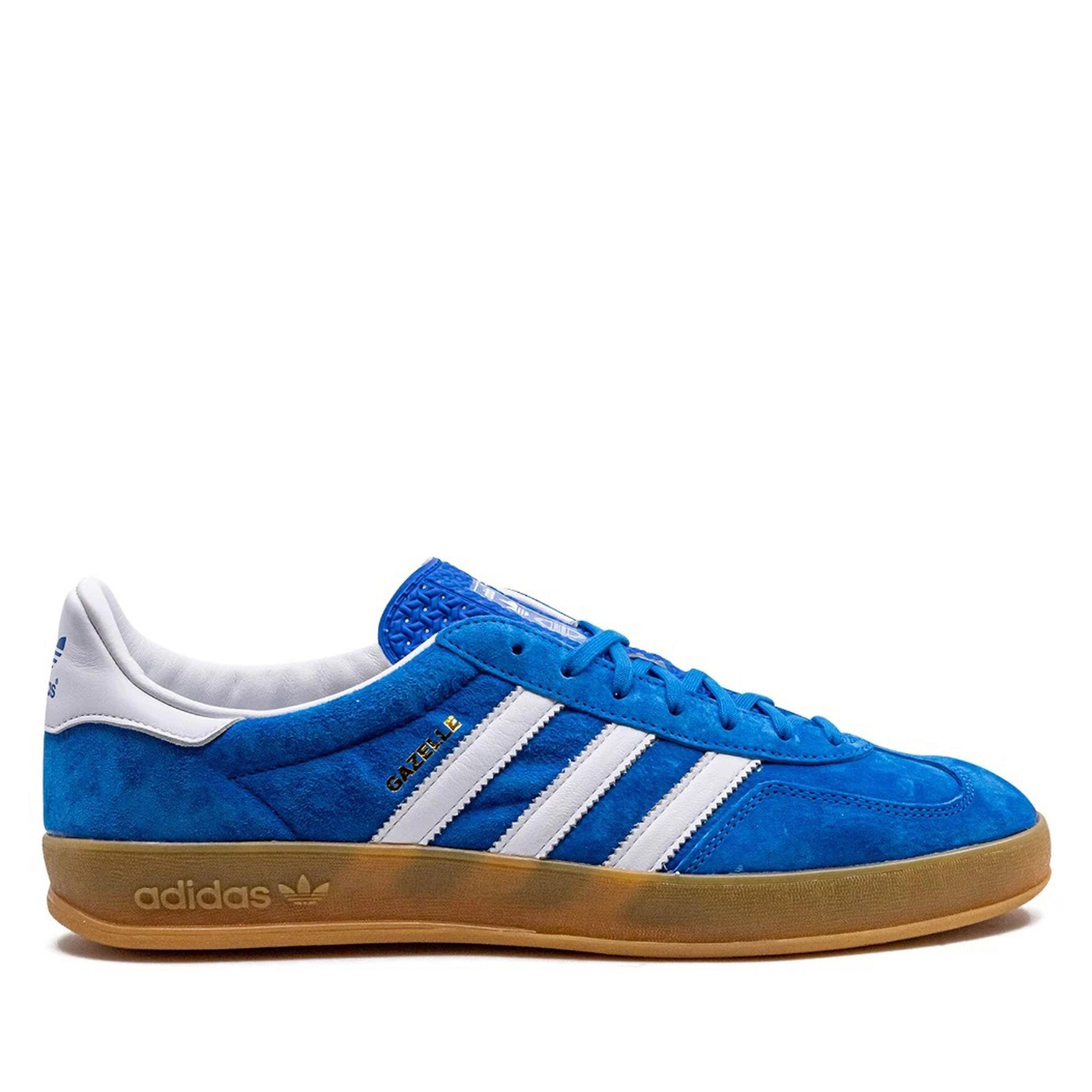Adidas - Gazelle Indoor Sneakers - (Blue) by ADIDAS