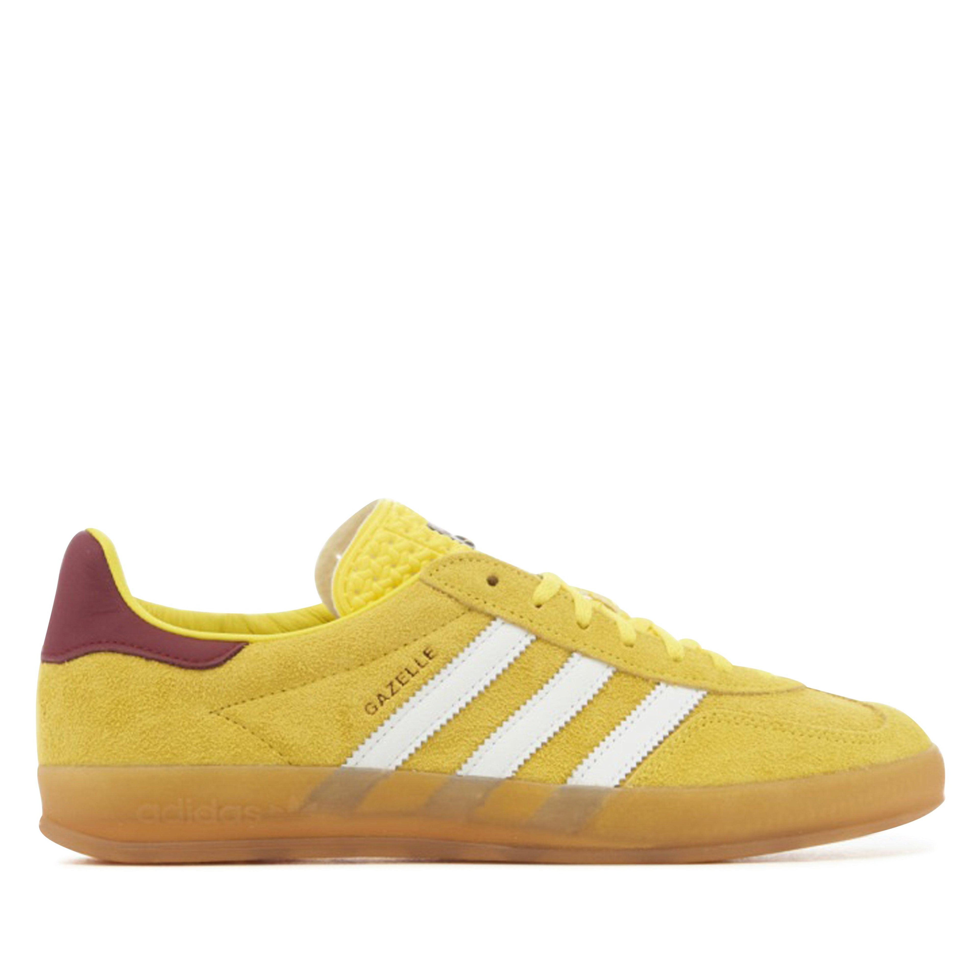 Adidas - Gazelle Indoor Sneakers - (Yellow) by ADIDAS