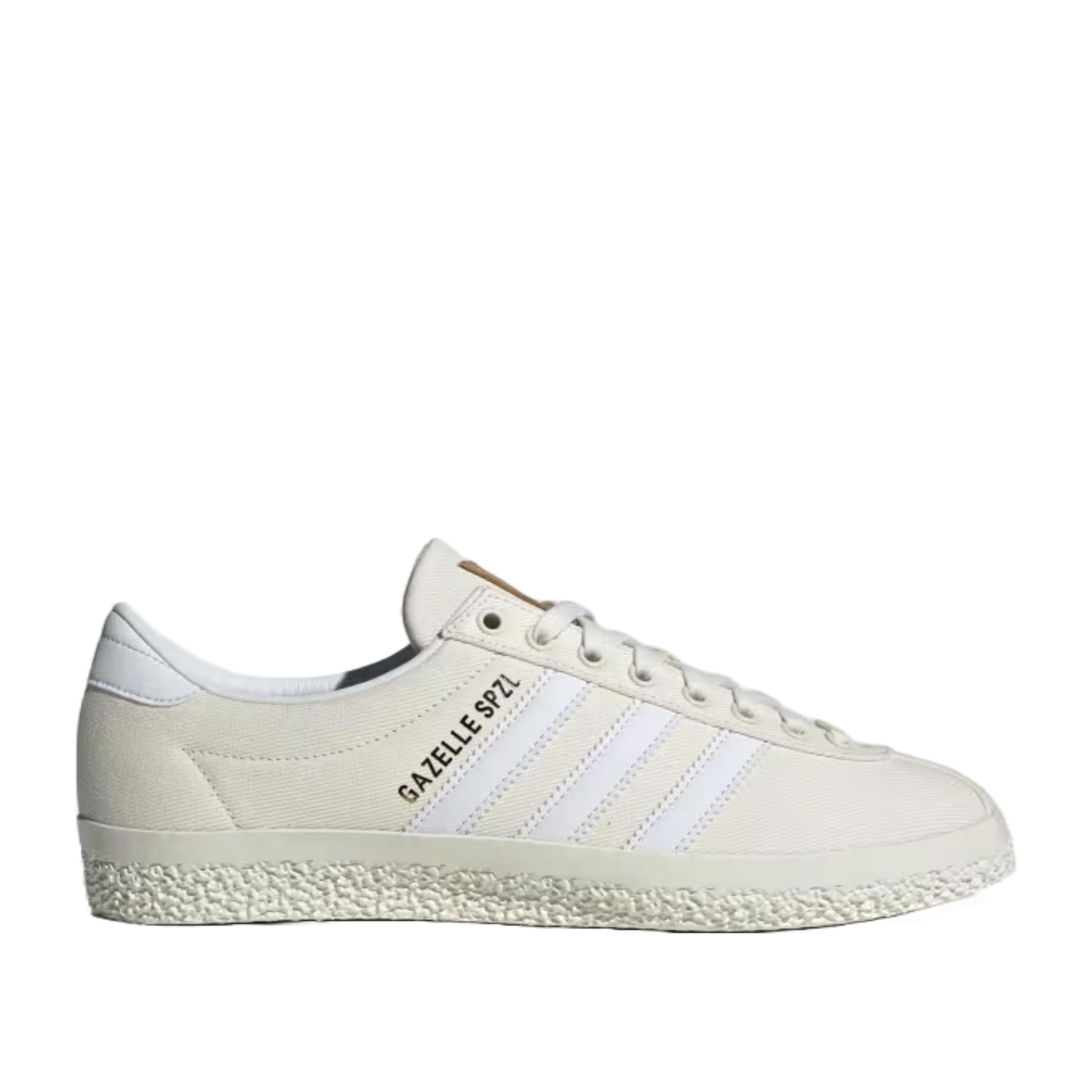 Adidas - Gazelle SPZL Shoes - (Chalk White / Cloud White / Off White) by ADIDAS