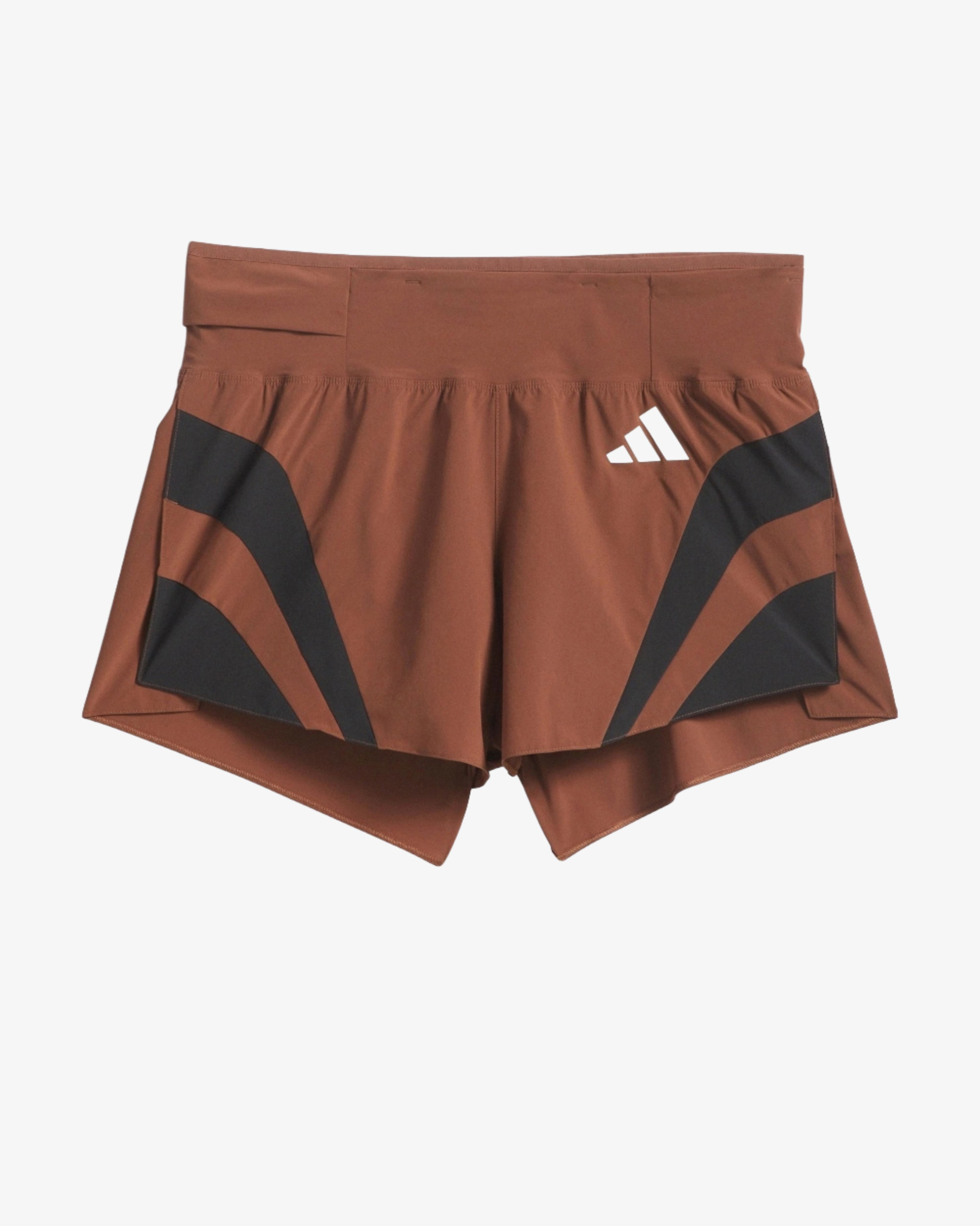 Adidas - Men's Adizero Short - (Brown) by ADIDAS