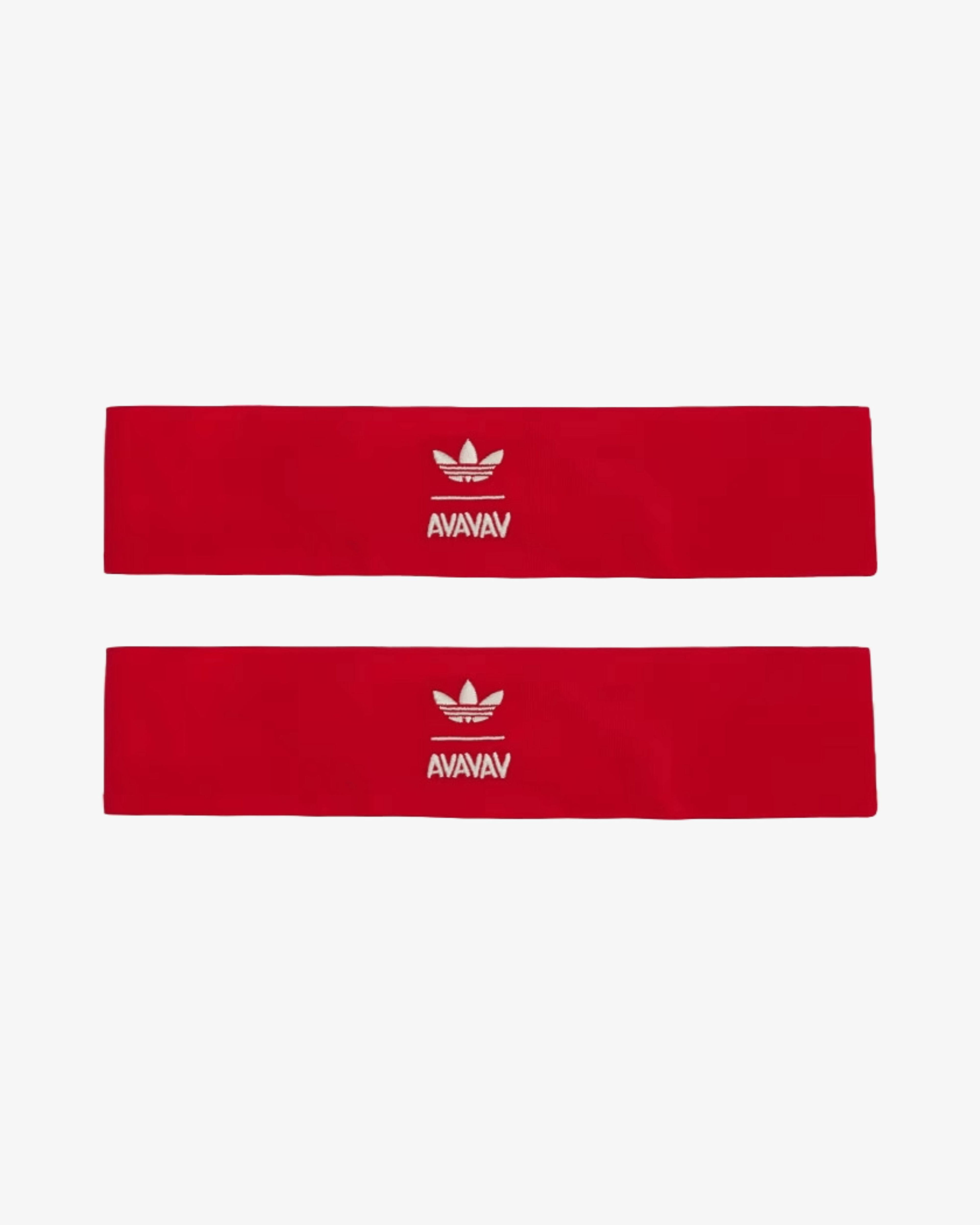 Adidas - Men's Avavav Headband Set - (Red) by ADIDAS