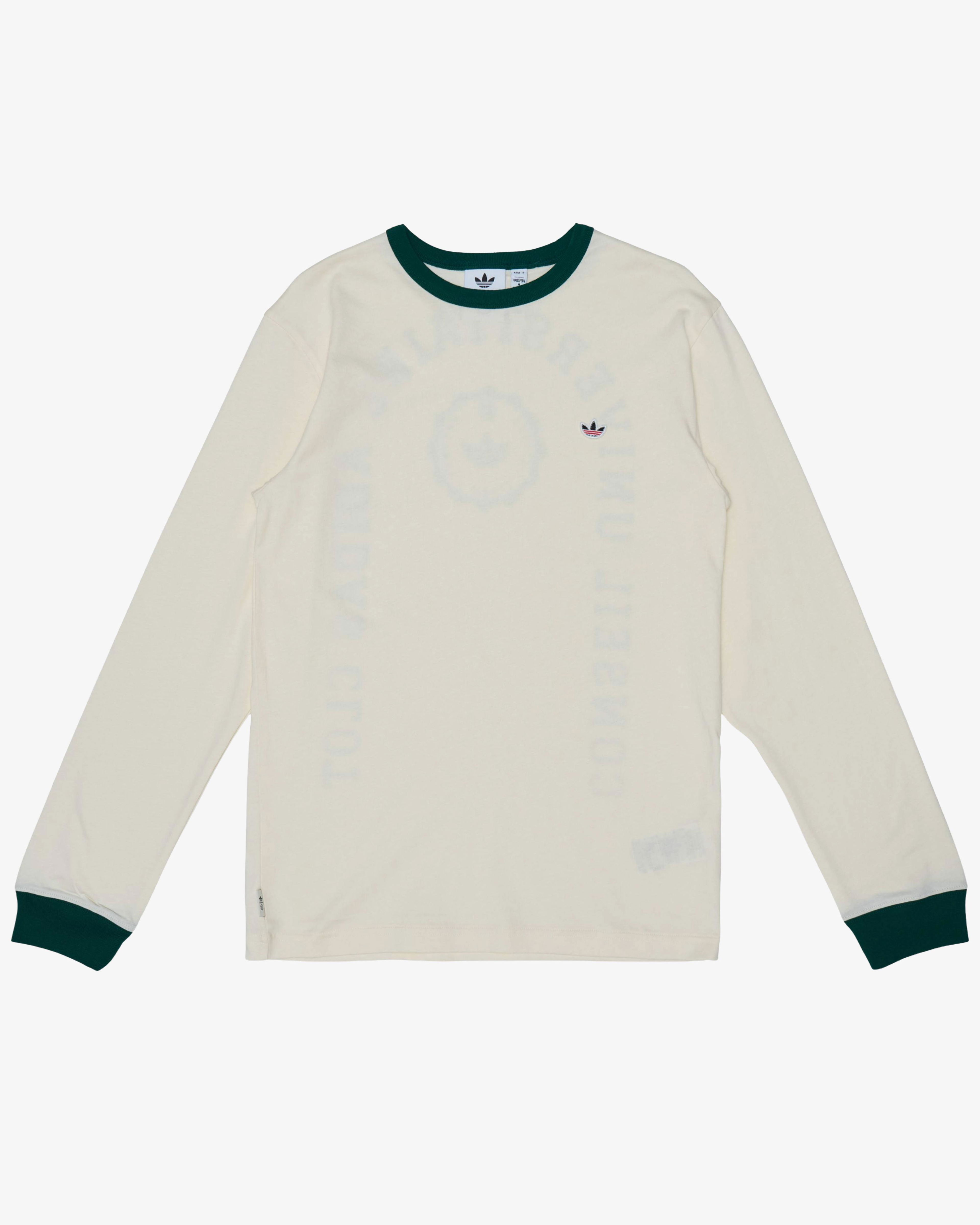 Adidas - Men's Clot Long Sleeve Tee - (Off-White) by ADIDAS
