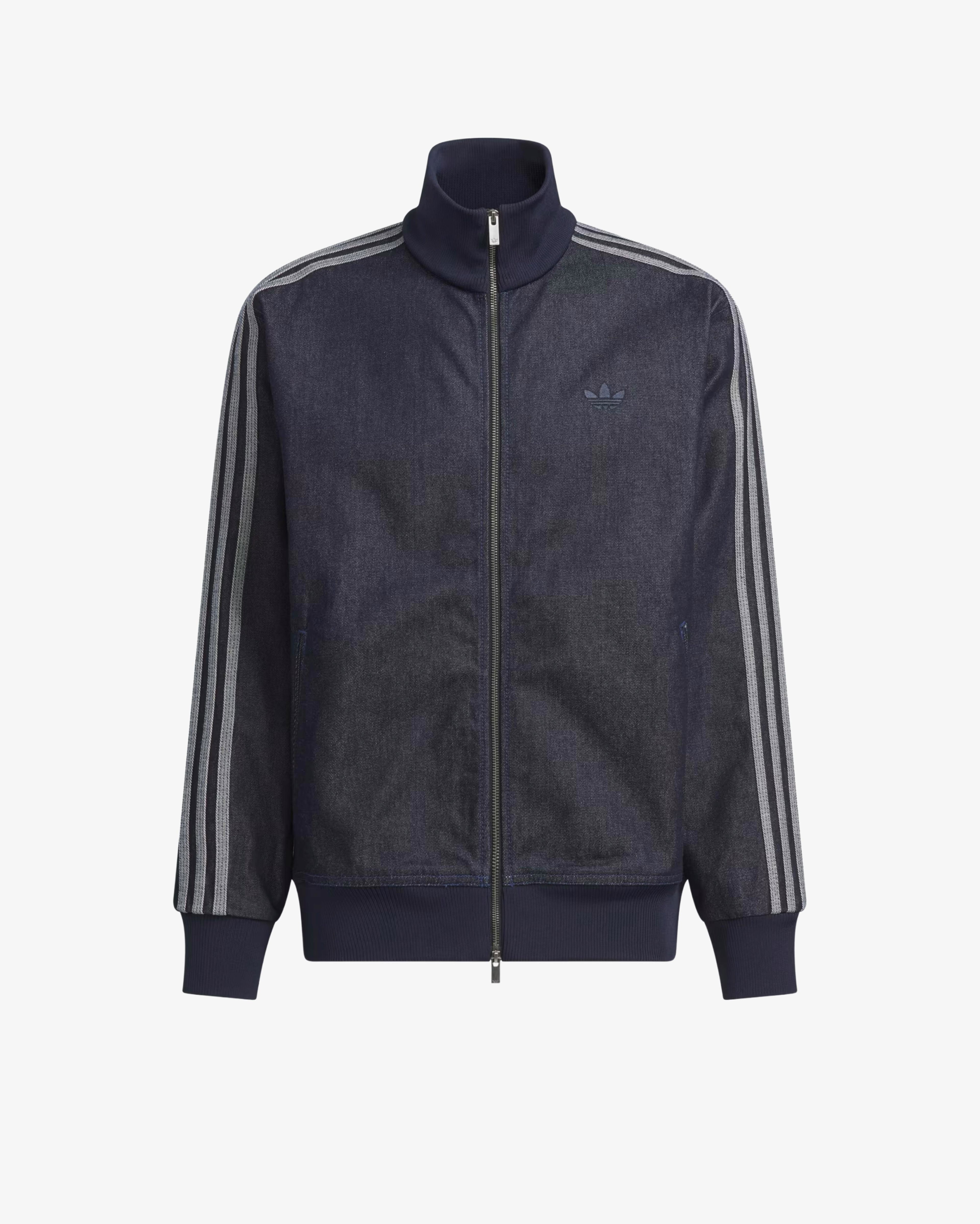 Adidas - Men's Denim Firebird Track Top - (Demin) by ADIDAS