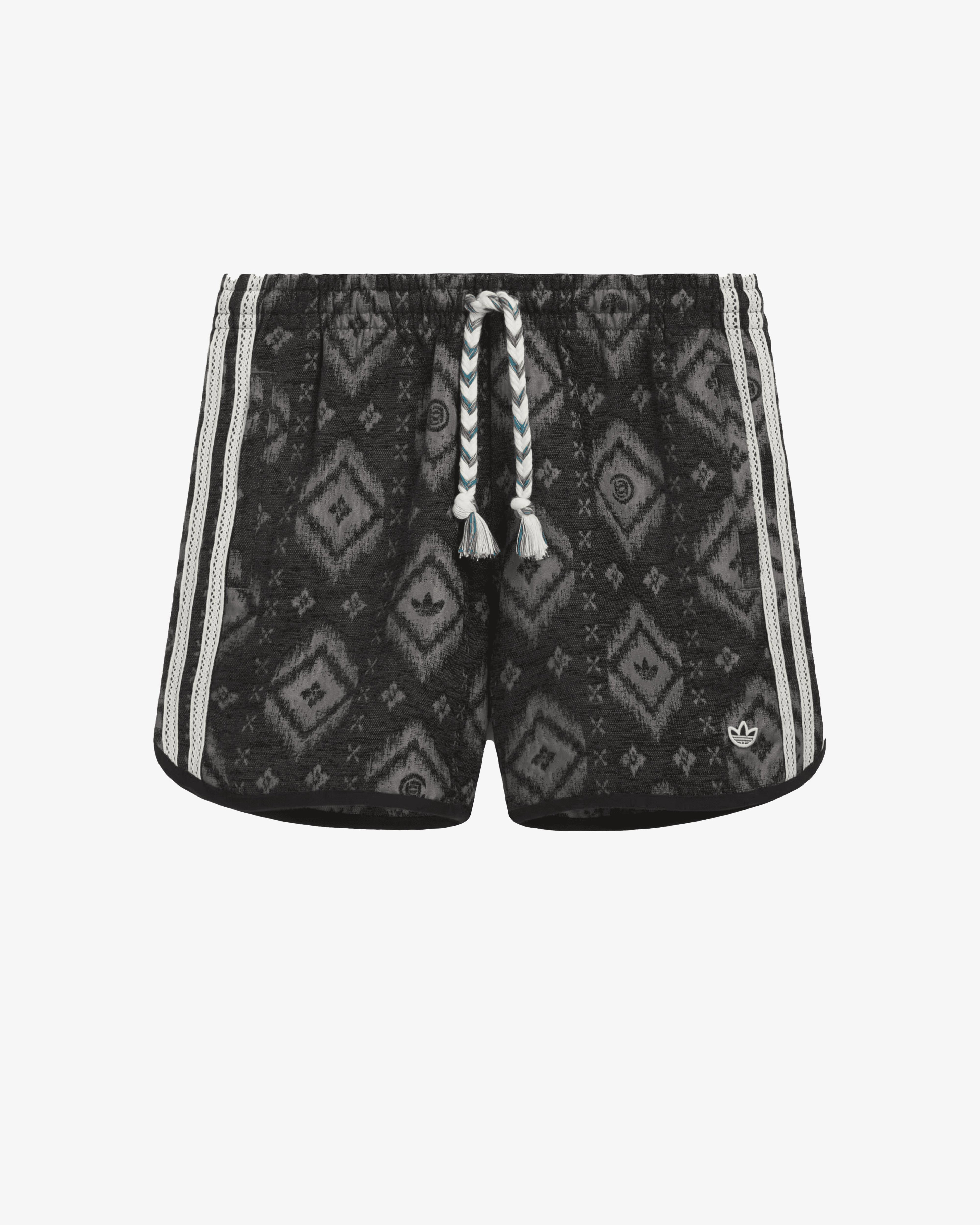 Adidas - Men's Edison Chen Clot Heritage Print Short - (Carbon) by ADIDAS