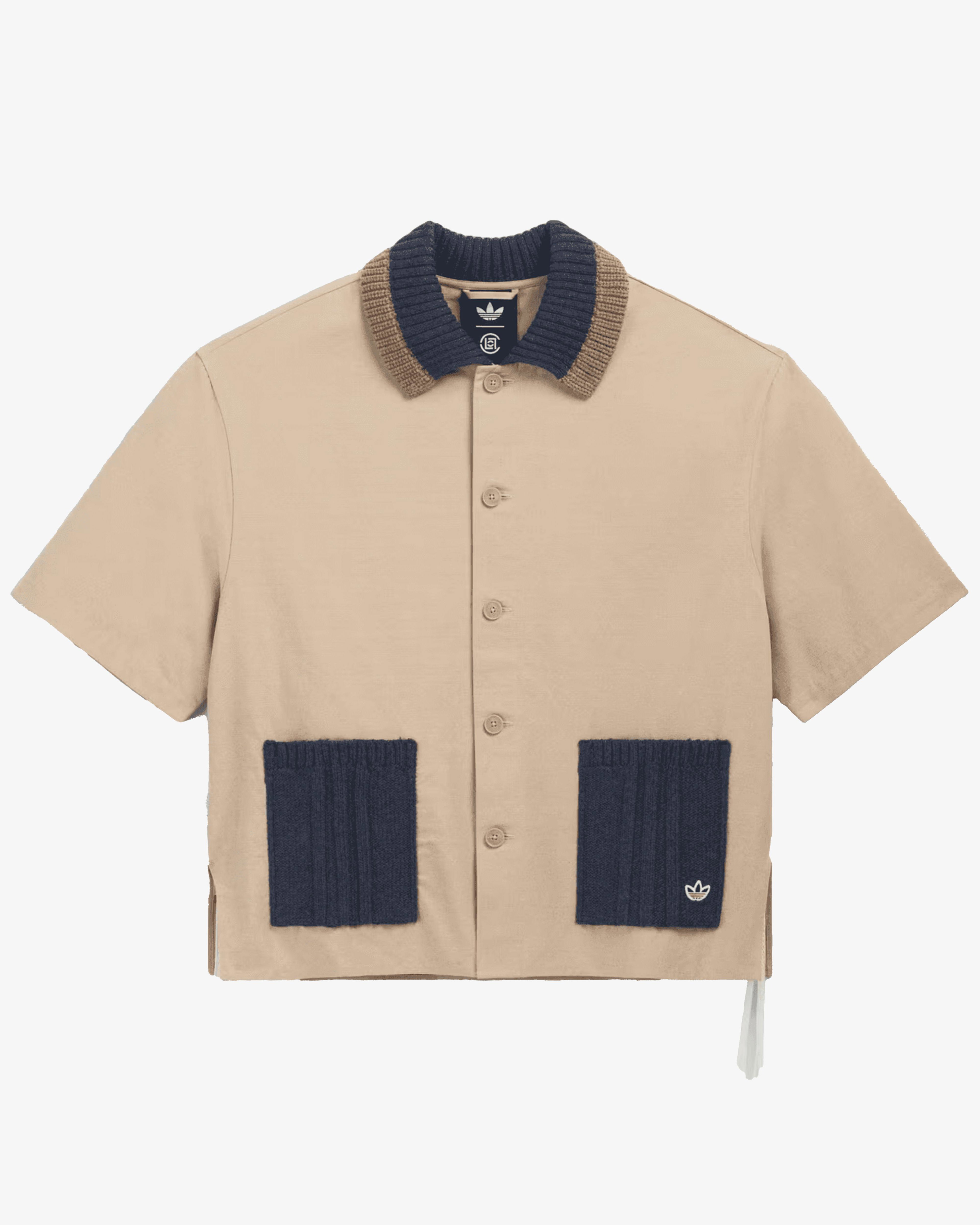 Adidas - Men's Edison Chen Clot Redifined Utility Short Sleeve Shirt - (Warm Sandstone) by ADIDAS