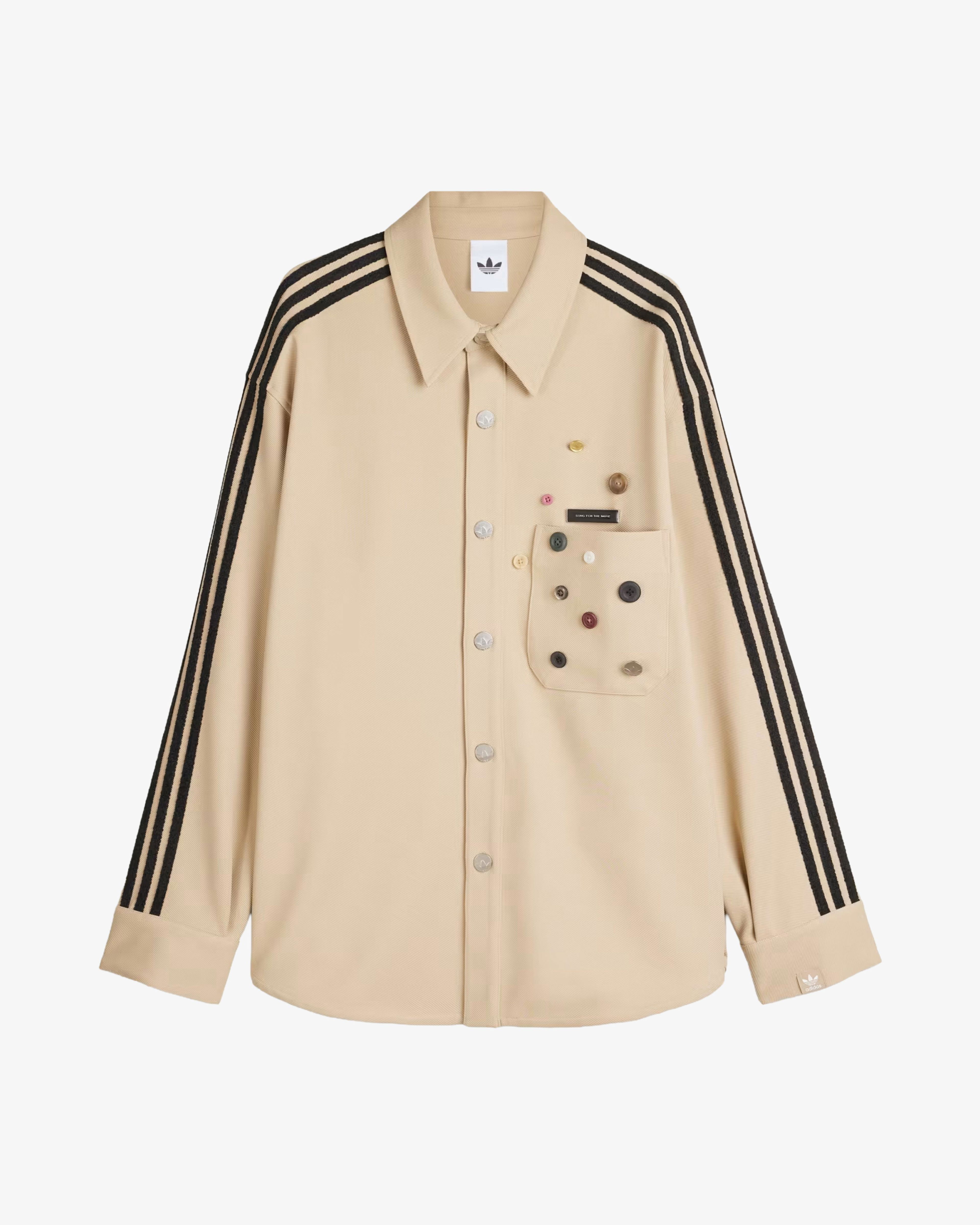 Adidas - Men's Song For The Mute ADI006 Shirt Jacket - (Khaki) by ADIDAS